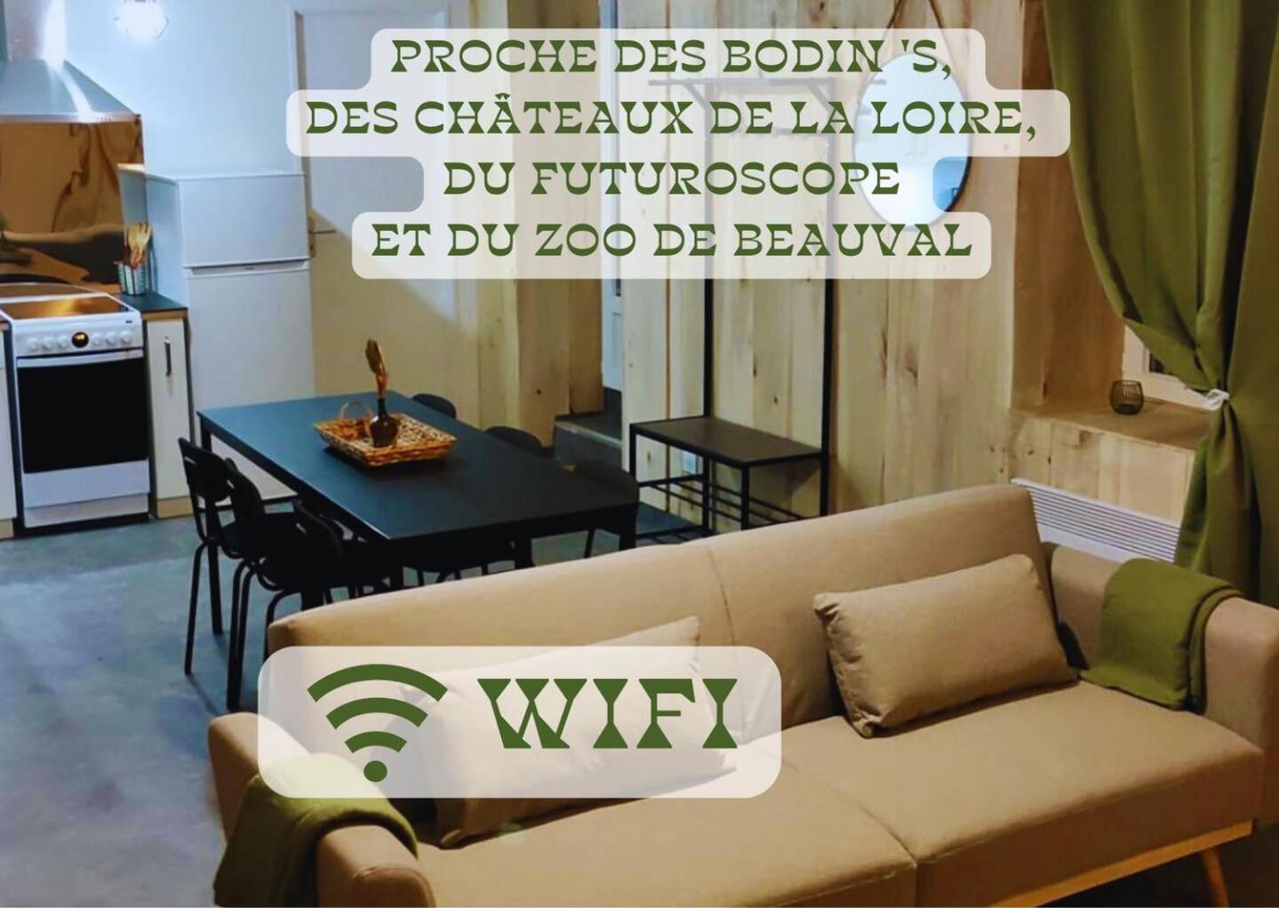 Appartement 2 Chambres Avec Wifi Centre De Descartes المظهر الخارجي الصورة